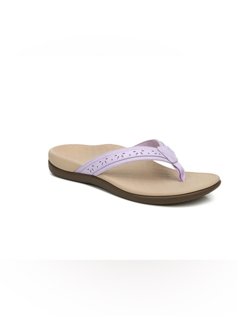 Vionic lilac color flip flops sz 10